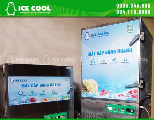 Máy cấp đông nhanh 8 khay ICE COOL