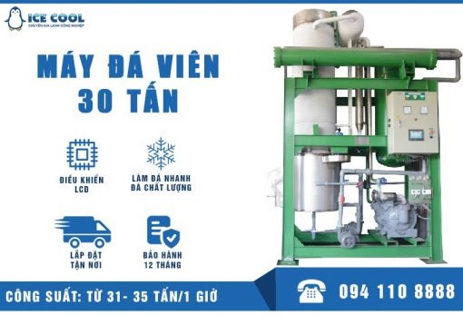 Máy làm đá viên công nghiệp 30 tấn - Mã sản phẩm: IC-30TMI