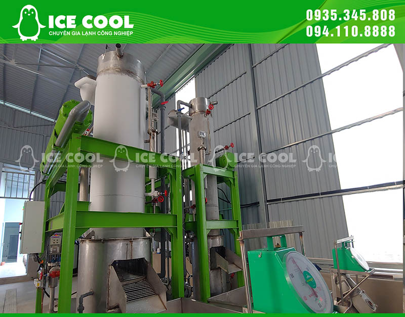 Máy đá viên ICE COOL có đa dạng công suất từ 500kg đến 20 tấn 