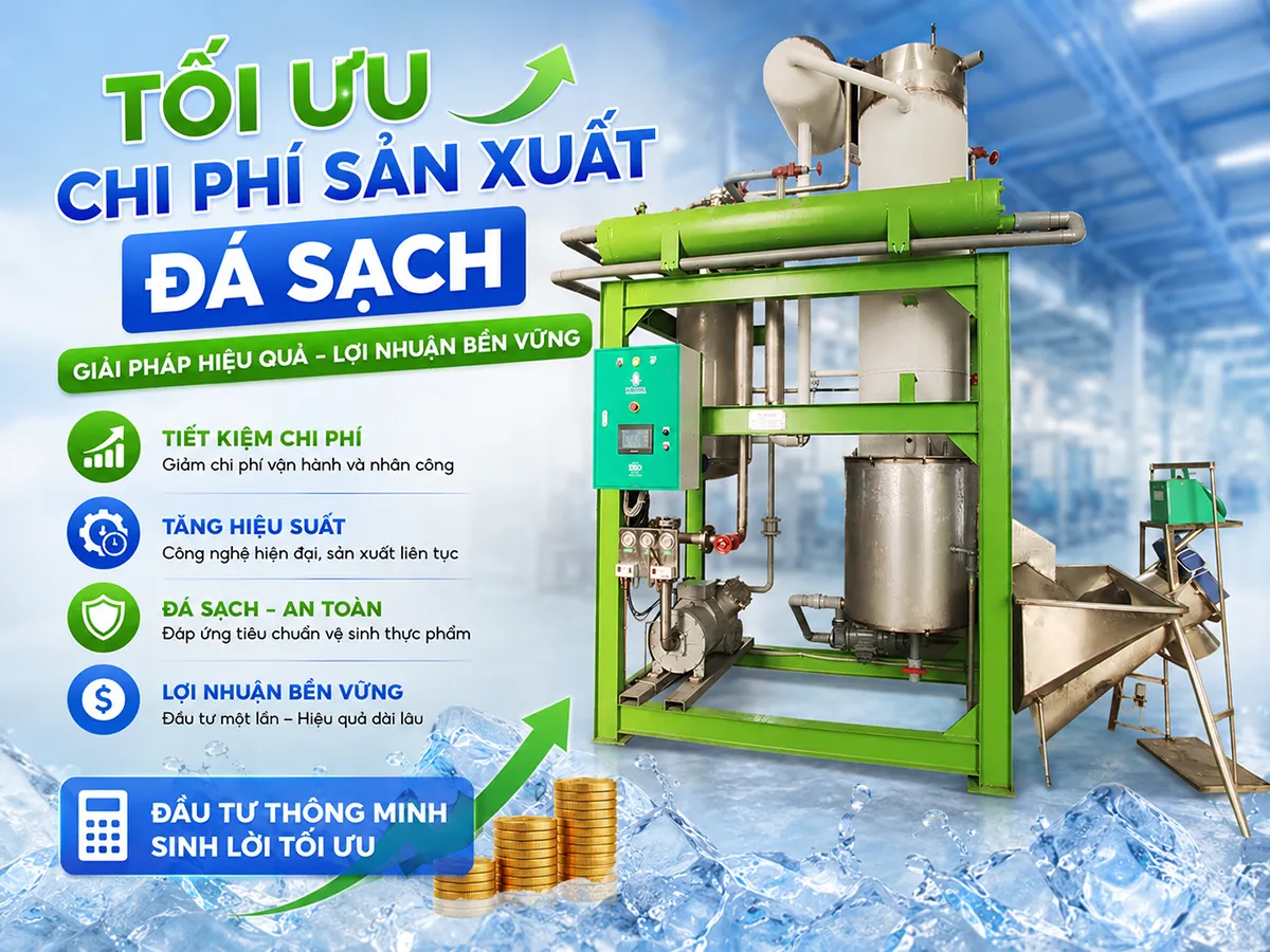 Tối ưu chi phí sản xuất đá sạch là giải pháp giúp doanh nghiệp nâng cao lợi nhuận mà vẫn đảm bảo chất lượng sản phẩm.